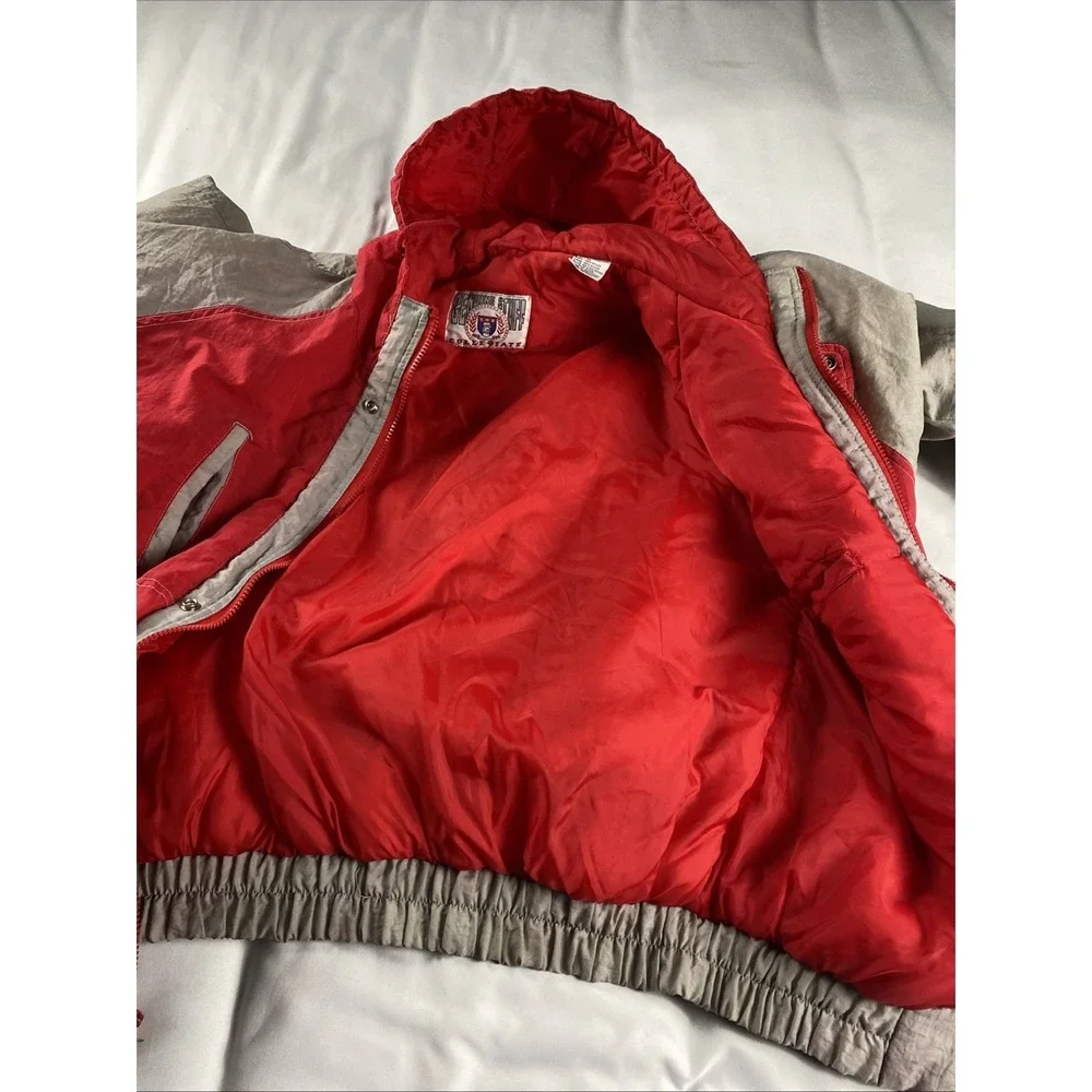 Genuine Stuff Ohio State Collegiate Hooded Puffer Jacket XL Brutus